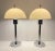 Mid-Century Modern Italian Vintage 1960’s Space Age Chrome Lamps a Pair For Sale - Image 3 of 13