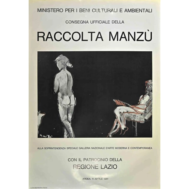 Manzu Collection is an original offset poster print realized in 1981 by Giacomo Manzu. The artwork was realized on the...