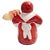 This 6-inch tall vintage ceramic container depicts a classic mid-century kitchen figurine and measuring spoon holder. The...