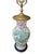Antique Chinoiserie Porcelain Enamel Lotus Flower Vase Lamp For Sale - Image 11 of 18