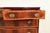 Wood Antique Georgian Banded Flame Mahogany Chest of Drawers by Luce Furniture, Circa 1920s For Sale - Image 7 of 18