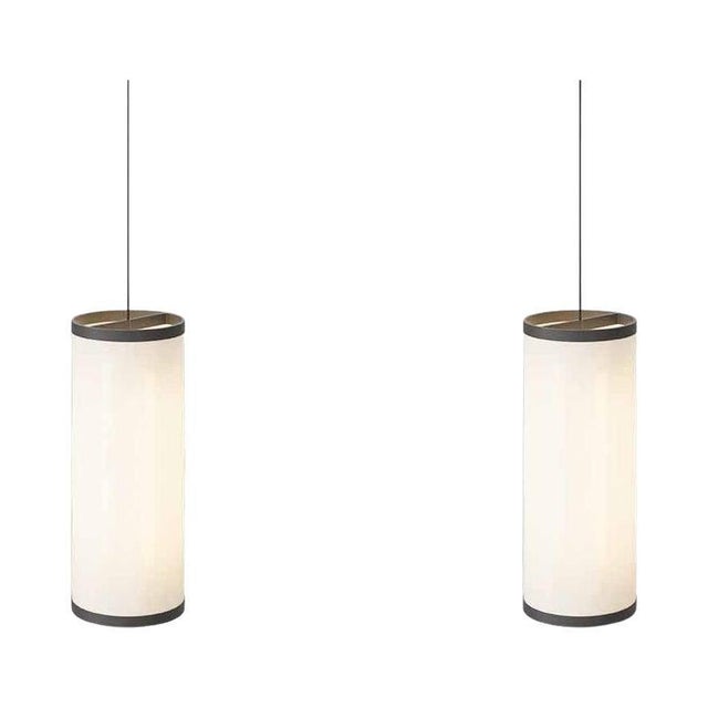 Black 30/76 Isol Suspension Lamp by David Thulstrup for Astep, Set of 2 For Sale - Image 11 of 11