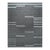 4x6 Gray Handwoven Wool Floating Rectangles Geometric Modern Carpet Rug For Sale