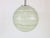 Doria Leuchten Germany 1960s Mid-Century Modern Doria Ice Glass Ball Pendant Lamp, Germany For Sale - Image 4 of 10