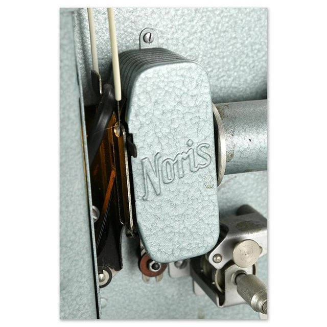 Noris Projector Transformed Into Light Fixture For Sale - Image 5 of 8