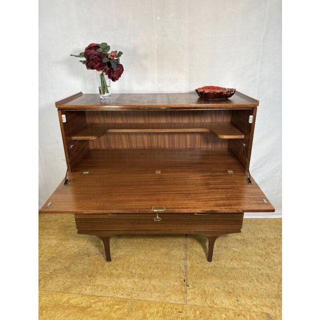 Mid-Century Teak Secretaire from Meredew, 1960s For Sale - Image 6 of 13
