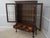 Traditional Stickley Leaded Glass Cherry 2 Door Curio Bookcase Cabinet For Sale - Image 3 of 18