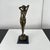 Art deco bronze sculpture of a standing, naked woman titled ‘reveil’ (french for ‘awakening’), from paris, france, circa...
