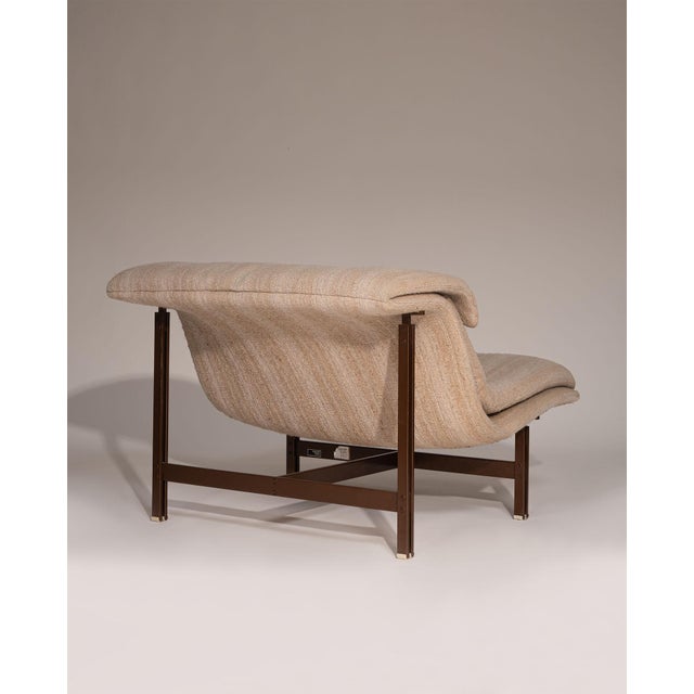 Wave Lounge Chairs by Giovanni Offredi for Saporiti, 1970s, Set of 2 For Sale - Image 6 of 13