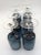 Mid-Century Modern Vintage Gorham Reizart "Accent" Smoke Blue Wine Glasses, Set of 8 For Sale - Image 3 of 11