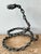 Vintage Boho Brutalist Chain Link Snake Sculpture For Sale - Image 4 of 8