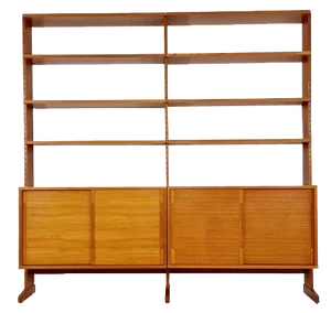 Vintage Danish Teak Room Divider from L CHR Larsen & Søn, 1960s