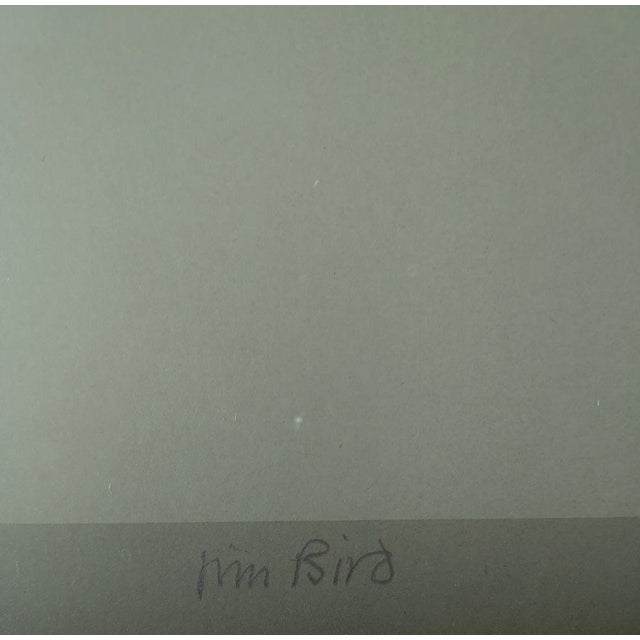 Jim Bird (1937) Tribute to Vasarely 3 1972 Photolithography drawn in 30 copies Signed and numbered. Dimensions of the...