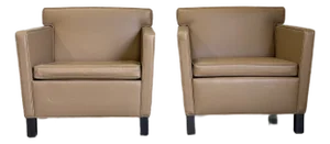 2000s Ludwig Mies Van Der Rohe for Knoll Krefeld Chairs- A Pair