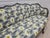 Vintage French Provincial Sofa – Floral Upholstered Settee, Louis XV Style Couch, Ornate Carved Wood Frame,Grey & Yellow Floral Sofa For Sale - Image 11 of 15