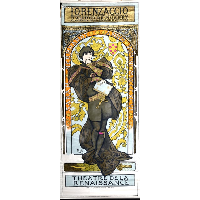 Late 20th Century Lorenzaccio, Alphonse Mucha (After) For Sale - Image 5 of 5