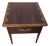 Mid 20th Century Lane AltaVista Walnut One Drawer End Table With Inlaid Top For Sale