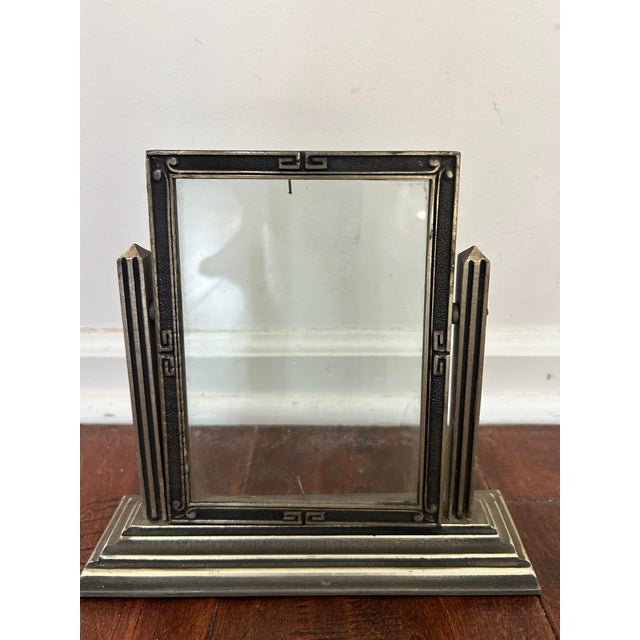Art Deco Art Deco Wooden Swing Picture Frame, 5 X 7 For Sale - Image 3 of 10