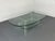 Space Age Italian Modern Glass and Acrylic Coffee Table, 1980s For Sale - Image 4 of 9