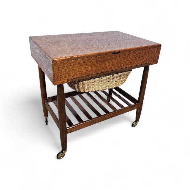 Vintage Sewing Cabinet by Ejvind A. Johansson for Vitze, 1950s For Sale - Image 18 of 18