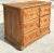 Chocolate Vintage English Georgian Style Oak Gentleman’s Chest For Sale - Image 8 of 12