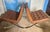 An exceptional matching pair of authentic Barcelona® Chairs manufactured by Knoll and designed by Ludwig Mies van der...