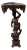 Antique 44" Blackamoor Figural Hand Carved Venetian Painted Table Pedestal Stand For Sale