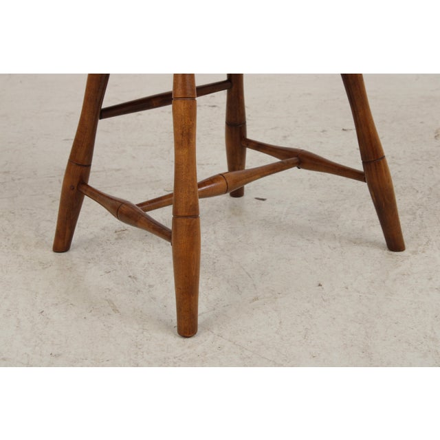 Set of 6 Stickley Cherry Windsor Style Chairs For Sale - Image 13 of 18
