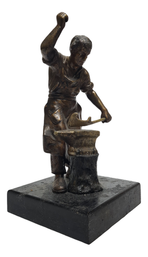 Sculpture of the Smith, Poland, 1950s