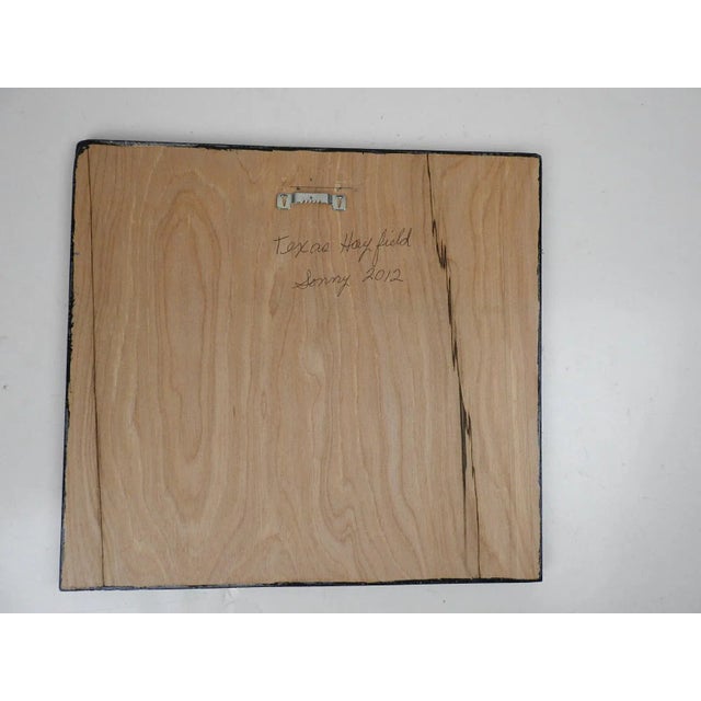 Contemporary Hay Field Landscape Painting For Sale - Image 4 of 4