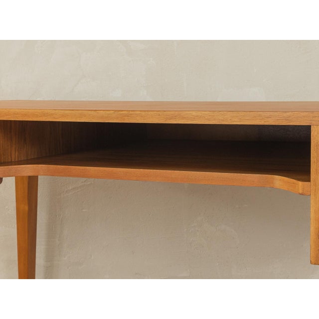 Wood Free-Standing Desk by Georg Satink for Wk Möbel, 1950s For Sale - Image 7 of 11