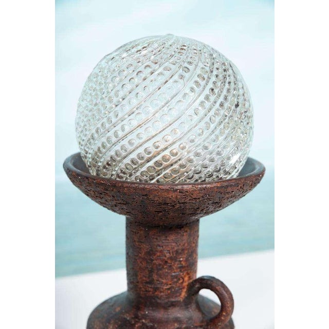 Vintage Ceramic Table Lamp, 1960s For Sale - Image 3 of 13