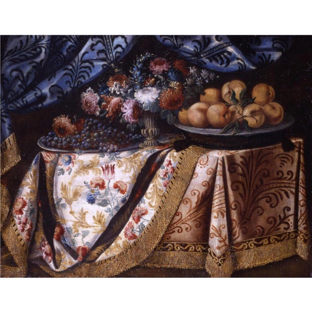 Antonio Gianlisi, Still Life, 1600s, Oil on Canvas For Sale - Image 6 of 6