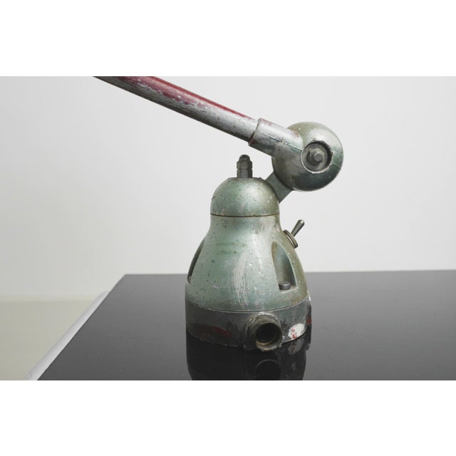 Vintage French Standard Industrial Wall Light from Jieldé, 1950 For Sale - Image 11 of 18