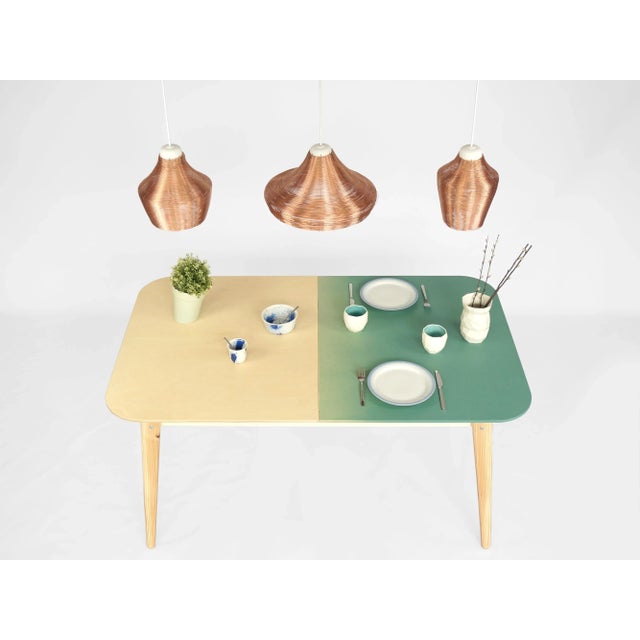 Wood Tablework Dining Table from Studio Lorier For Sale - Image 7 of 18