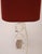 Maroon Vintage Acrylic Table Lamp from Romeo Rega, 1970s For Sale - Image 8 of 11