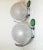 Boho Chic Tulip Murano Glass Sconces with Broken Effects, 1970s, Set of 2 For Sale - Image 3 of 14