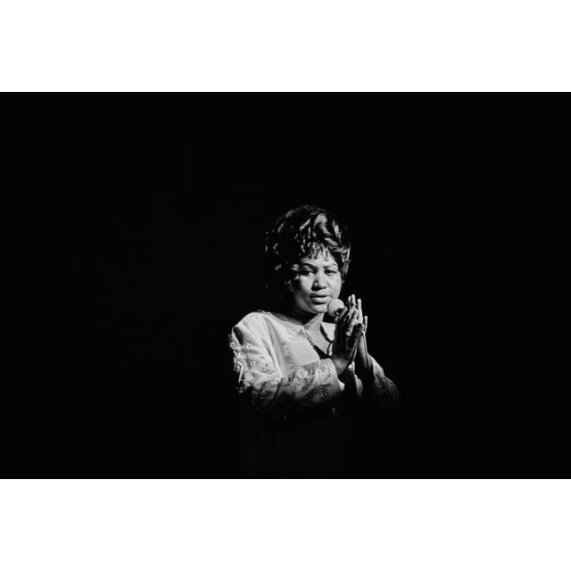 Aretha Franklin in New York American singer, songwriter, pianist, and civil rights activist Aretha Franklin (1942 - 2018)...