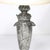 Art Nouveau Rosso Levanto Marble Base & Pewter Table Lamp Signed E. Lelièvre For Sale - Image 12 of 16