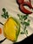 Late 20th Century Hand-Painted Raised Lobster & Lemon Ceramic Platter For Sale - Image 4 of 8