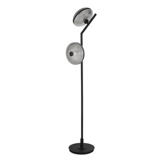 NOIR Gibson Floor Lamp, Black Iron For Sale