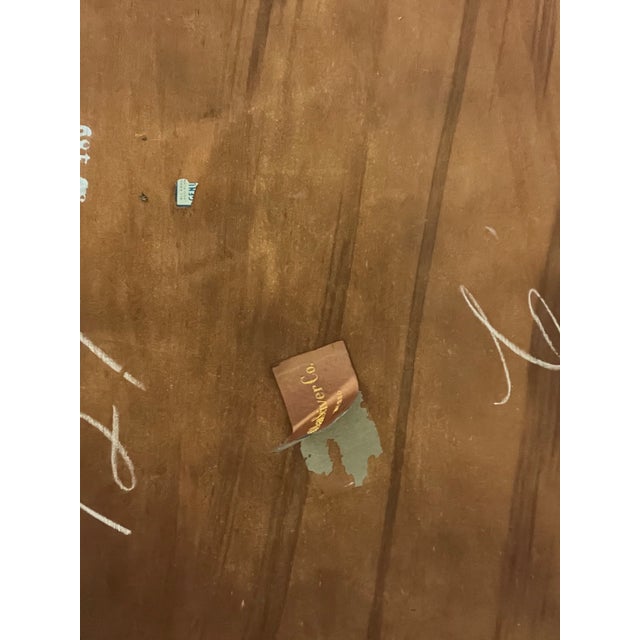 Van Sciver Tooled Leather Game Table For Sale In New York - Image 6 of 7