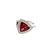 Natural Tourmaline Diamond Ring 7 14k W Gold 4.38 TCW Certified For Sale - Image 13 of 15