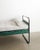 Vintage French Fabert Aluminium Daybed in Green by Jean Prouvé, 1950s For Sale - Image 3 of 10