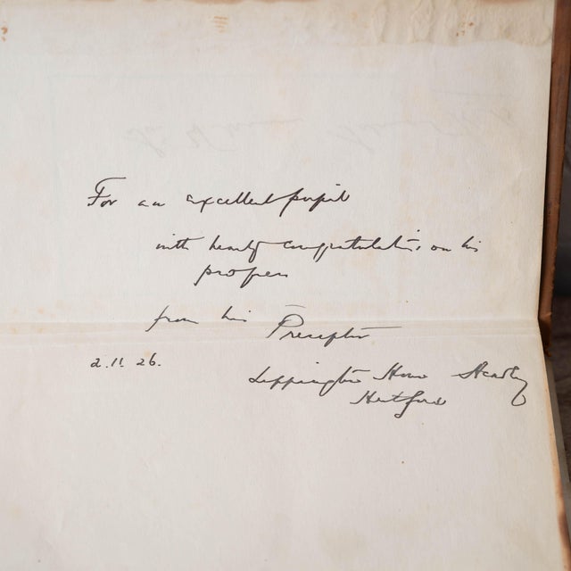 Animal Skin Motion of Fixed Stars Drayson Edinburgh Institution Prize, 1874 For Sale - Image 7 of 11
