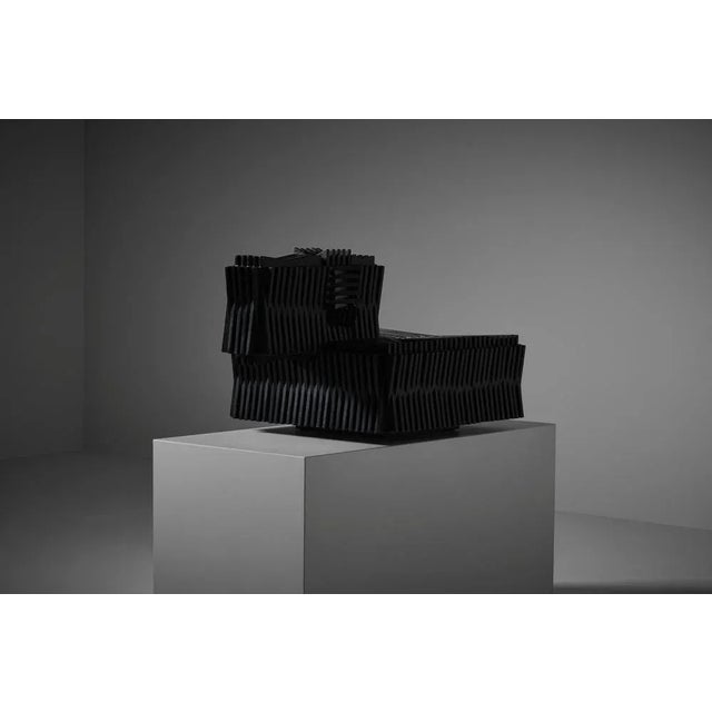 Edison Parra, Abstract Kinetic Composition, 1970s, Plastic & Wood For Sale - Image 12 of 12