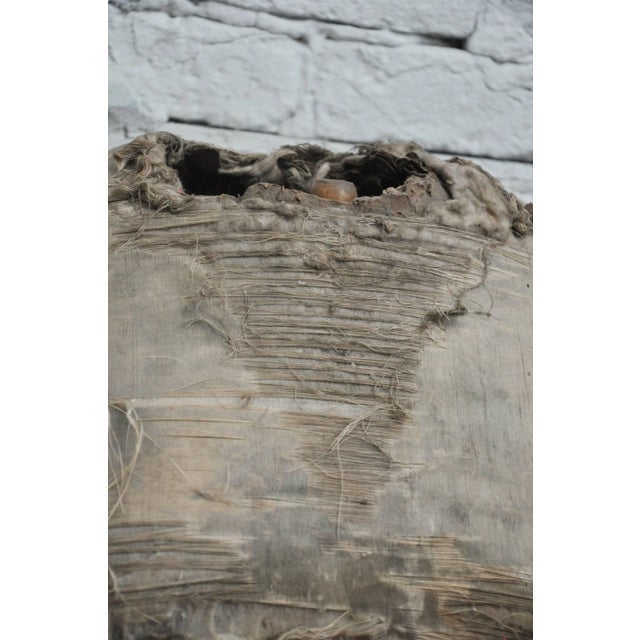 Textile Late 19th Century French Fabric Bust For Sale - Image 7 of 9