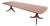 Baker Furniture Georgian Banded Mahogany Double Pedestal Extension Dining Table | Newly Refinished For Sale