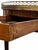 Wood 1910s Antique French Louis XVI Mahogany & Marble Bouillotte Center Table For Sale - Image 7 of 7