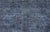 Vintage Hand Knotted Turkish Overdyed Oushak Rug in Dark Blue and Charcoal For Sale - Image 10 of 12